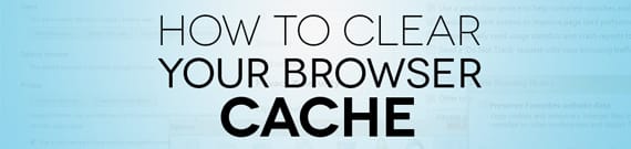 Clearing Your Browsers Cache