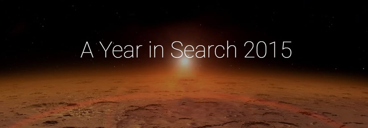 Google Releases 2015 Top Searches
