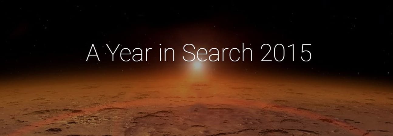 Google Releases 2015 Top Searches