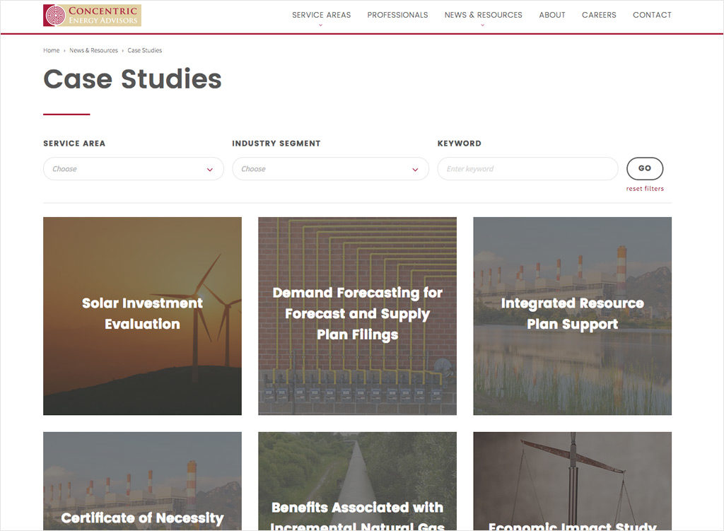 Concentric Energy Advisors - Case Study Library