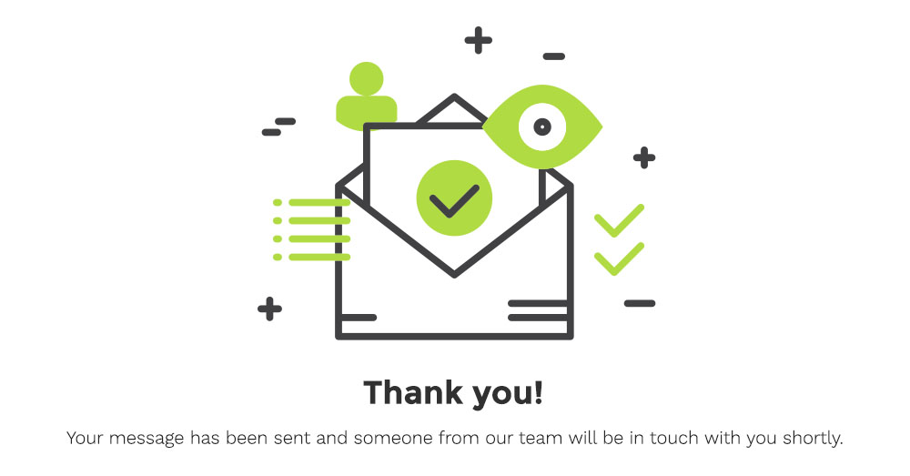 Confirmation pages tell your users their form has succesfully been submitted