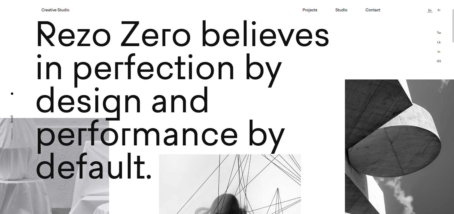 Rezo Zero Home Page