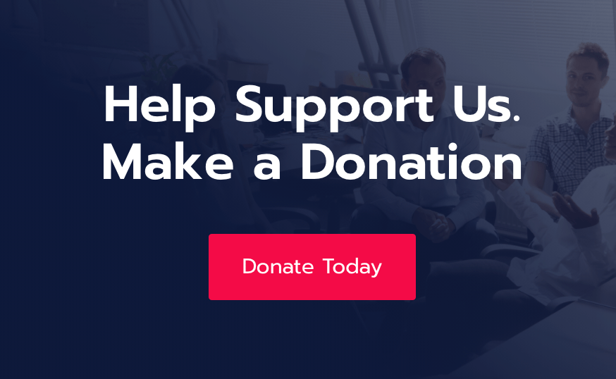 Donate today call-to-action example